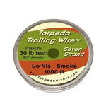Torpedo Fishing Products 7 Strand 30lb Trolling Wire 1000ft