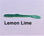 Boxer Baits Finesse Worms "Lemon Lime"