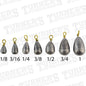 WG Dipsey Swivel Sinker PKGD SPDS8