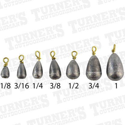 WG Dipsey Swivel Sinker PKGD SPDS7