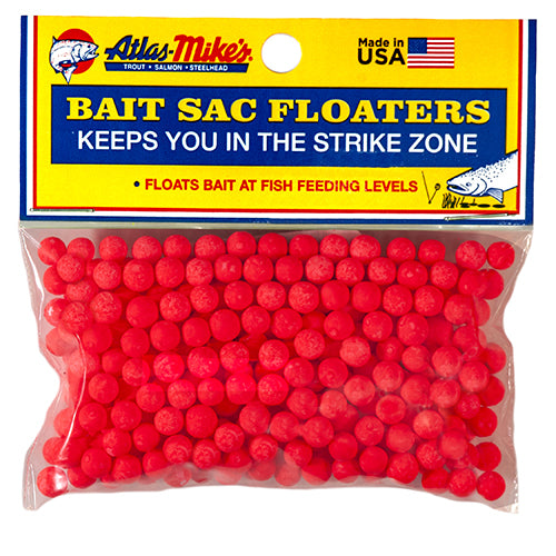 Atlas Mike's Spawn Sac Floaters Red Qty 300 – Tangled Tackle Co