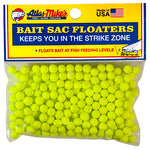 Atlas Mike's Spawn Sac Floaters Chartreuse Qty 300