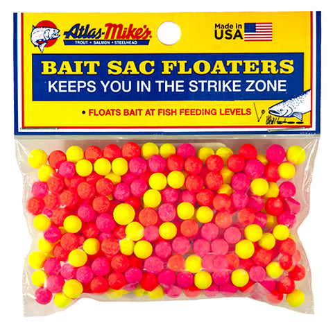 Atlas Mike's Spawn Sac Floaters Assorted Qty 300