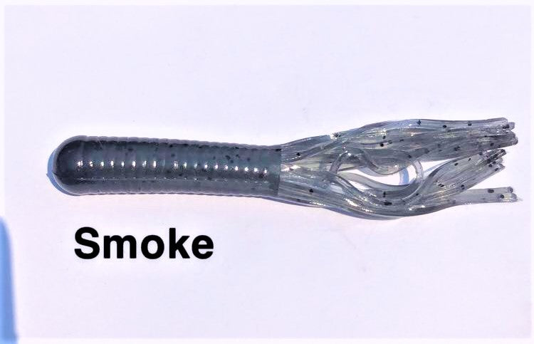 Boxer Baits 4" Tube "Smoke"
