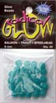 Radical Glow Beads Size 6mm Qty 30 Glacier Blue 50269