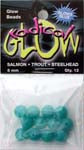 Radical Glow Beads Size 8mm Qty 12 Glacier Blue 50289