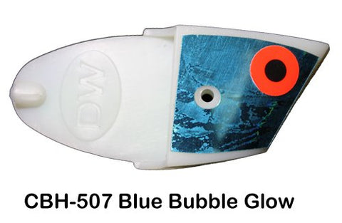 Dreamweaver Cut Bait Heads Blue Bubble Glow