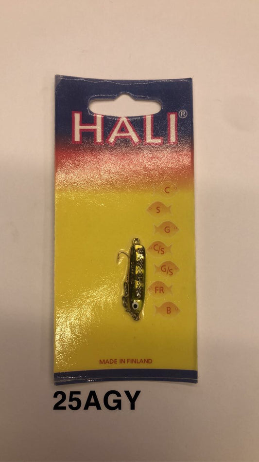 Hali Sukkula 25AGY Ice Fishing Jig