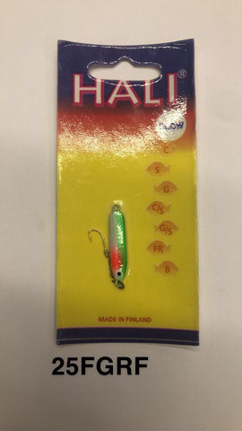 Hali Sukkula 25FGRF Glow Ice Fishing Jig