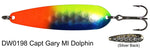 DW Standard Spoon -  DW 0198 Capt. Gary's Orange Mich Dolphin