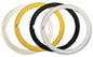 Dipsy Diver "O" Rings Sz3 Assorted 4pk