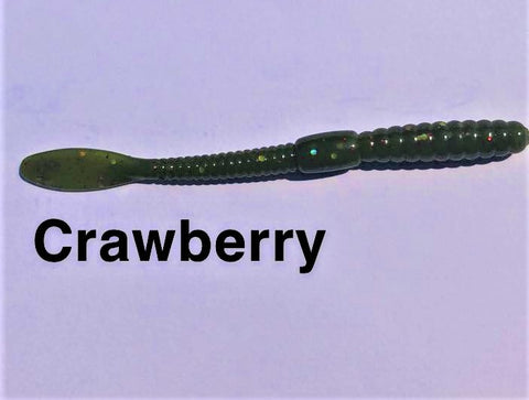 Boxer Baits Finesse Worms "Crawberry"
