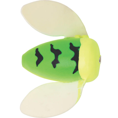 Worden's yakima bait Spin N Glo 3pk size 8 Lime Chr Tiger sng.054.LCT.B12.H3.GL