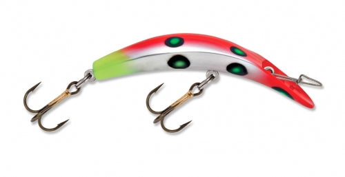 Kwikfish Xtreme (Non-rattle) Fluorescent Red/Chartreuse UV 9X