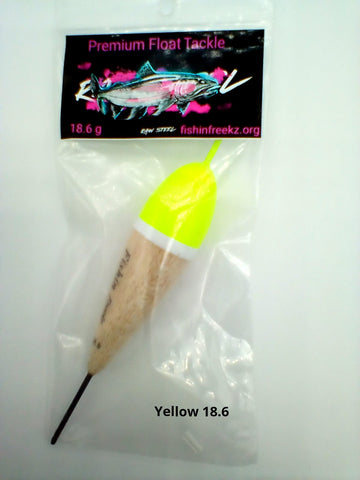 Fishin Freekz Premium Float Tackle Bobber 18.6g Yellow