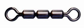 Addya Outdoors Hi-Speed Rolling Double Swivel Anodized Black Size:5 Qty:10