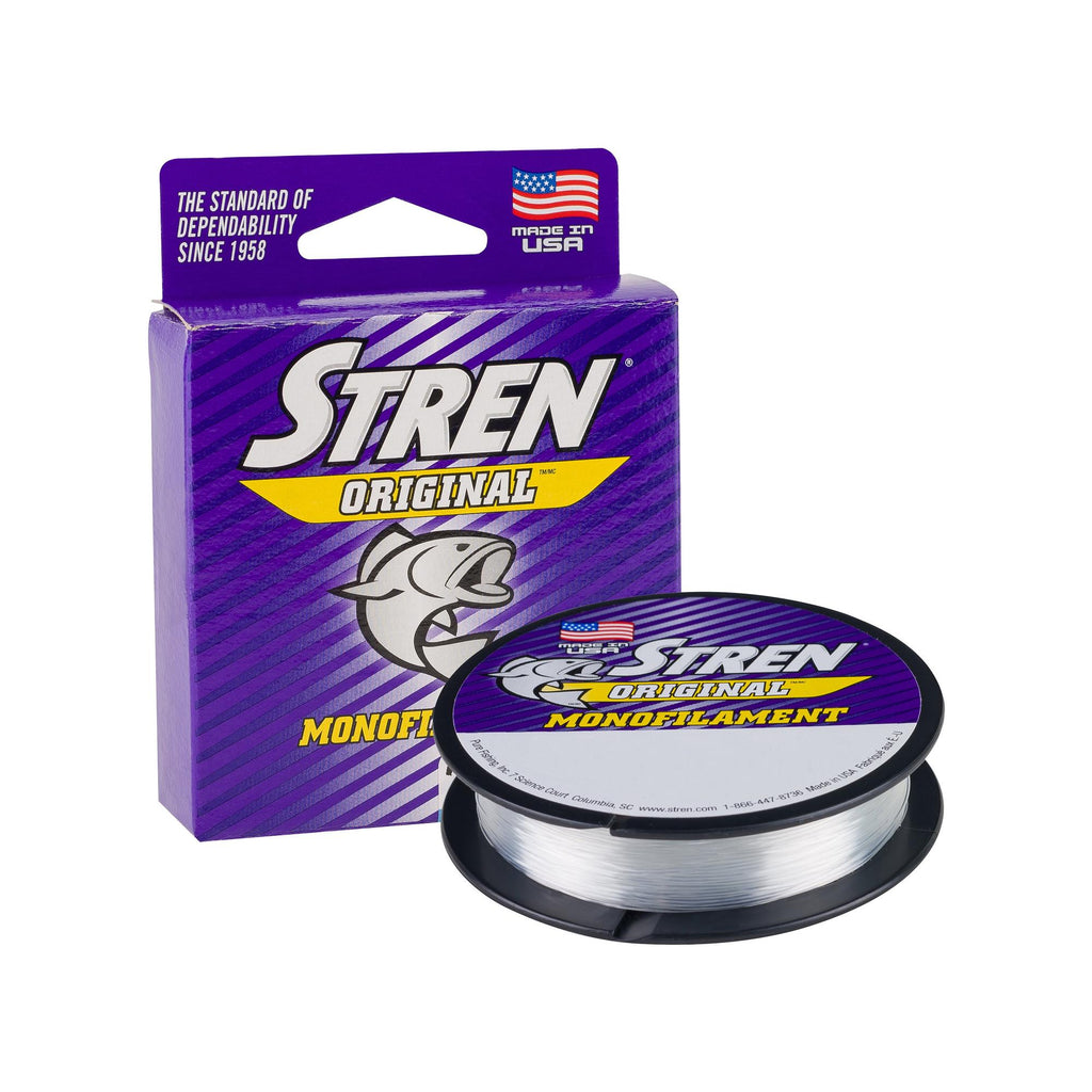 Stren Original Fishing Line 100 YD Spool, Assorted Line Sizes – Tangled  Tackle Co