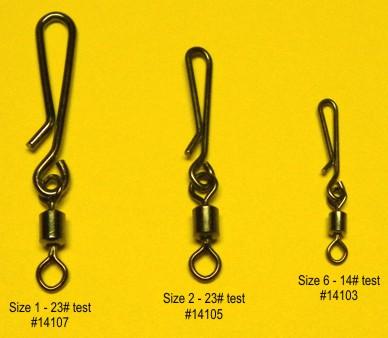 Church Tackle Quick Change Swivel Stainless Steel Sz2