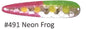 Wolverine Tackle JR Streak UV Neon Frog (gold) 10491