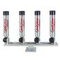 Quad Pedestal Mounted Multi-Set® Rod Holder Set