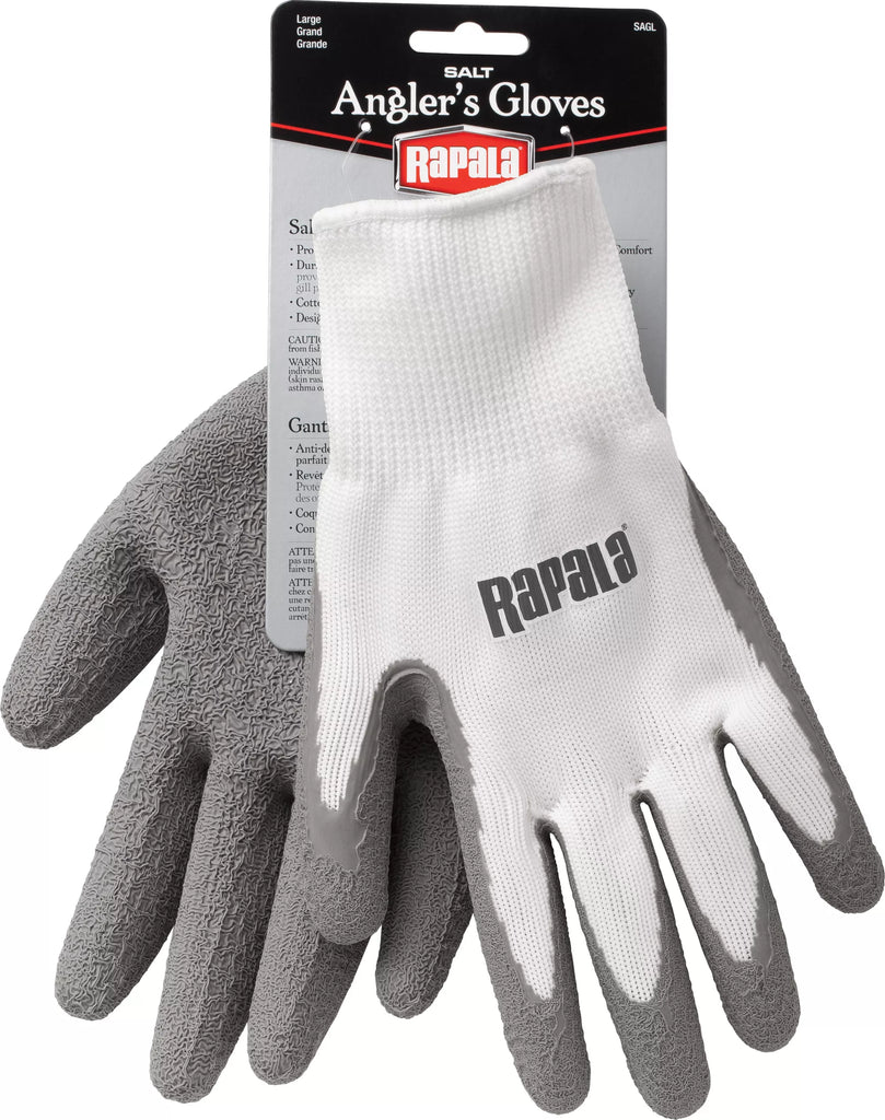 Rapala Salt Water Angler Gloves SzL – Tangled Tackle Co