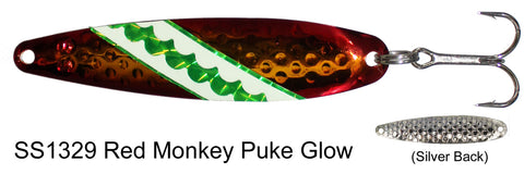 SS Super Slim SS1329 Red Monkey Puke Glow
