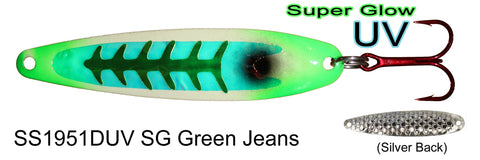 SS Super Slim SS1951 SG Green Jeans Dbl UV