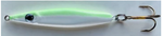 Ej Jigs Vertical Jigging Spoon 2 oz Green Glow