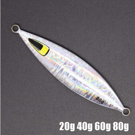 Jigging Pro 60g Silver Metalic