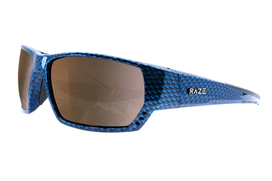 RAZE Eyewear Sonar Blue Carbon Fiber HDP