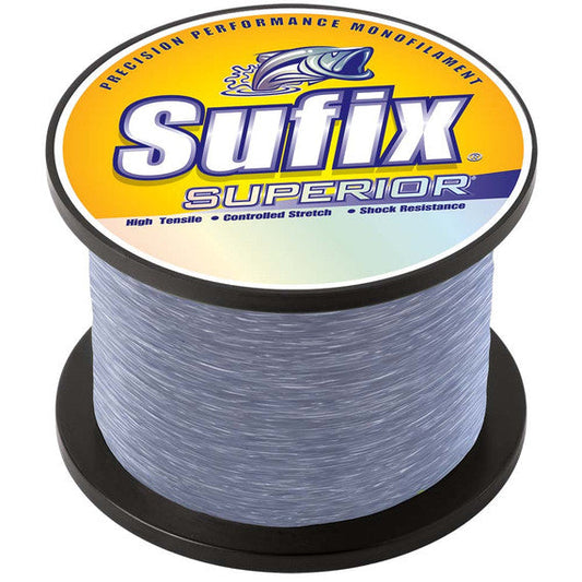 Sufix Superior Blue Smoke 1/4lb spool 10lb