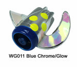 Dreamweaver Whirly Gig Blue Chrome Glow WG011