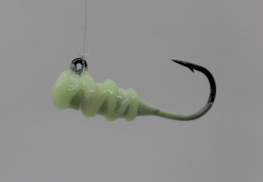Lutke Armor Steelhead Jig 1/16oz Double Glow
