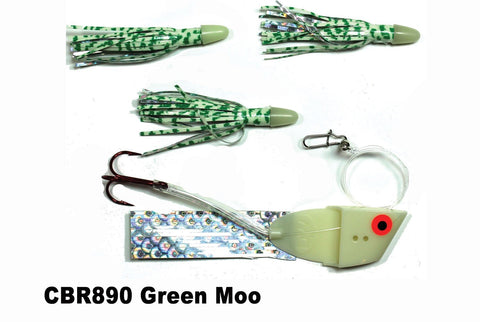 Dreamweaver Cut Bait Rig Green Moo CBR890
