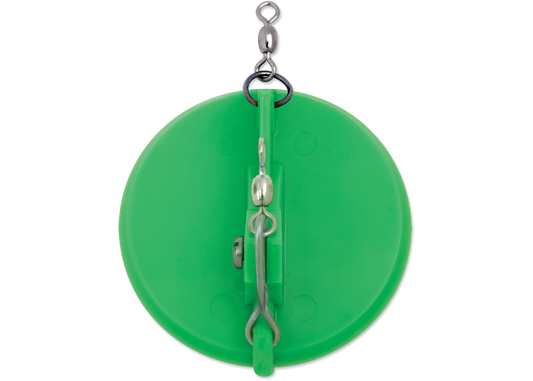 Luhr Jensen Dipsey Diver SZ 3/0 Kelly Green/White Bottom