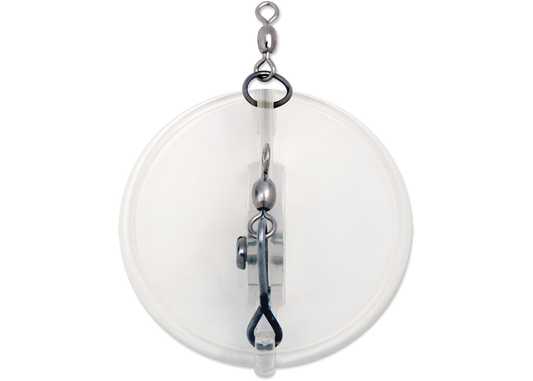 Luhr Jensen Dipsey Diver SZ 3/0 Clear/Clear Bottom