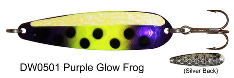 DW Standard Spoon -   DW0501-Purple Glow Frog