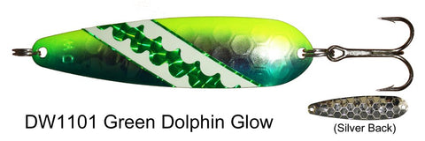 DW Standard Spoon DW 1101 Green Dolphin Glow