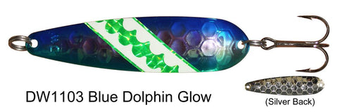 DW Standard Spoon - DW 1103 Blue Dolphin Glow