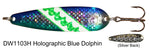 DW Standard Spoon - DW 1103H Holographic Blue Dolphin (Glow)