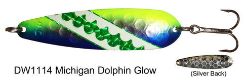 DW Standard Spoon - DW 1114 Michigan Dolphin Glow