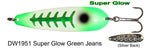 DW Standard Spoon - DW 1951 Super Glow Green Jeans