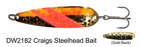 DW Standard Spoon DW2182 Craig's Steelhead (Gold)