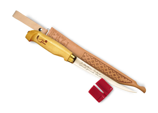 Rapala-Fish'n Fillet 6" Leather Sheath/Sharpener