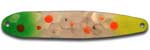 Warrior Lures Flutter Spoon Hot Rhonda FL38