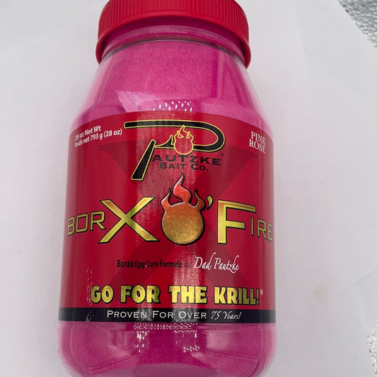Pautzke Balls O Fire Cure Borxo Pink 28oz