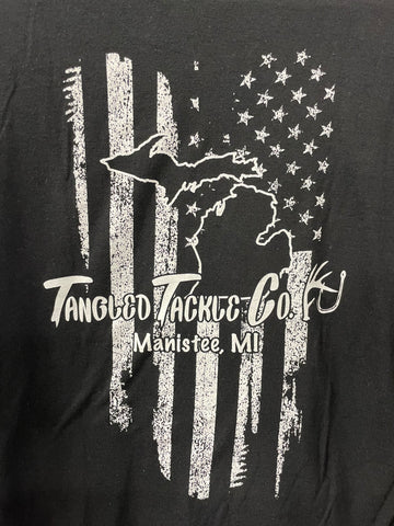 Black Tangled Tackle Sweatshirt