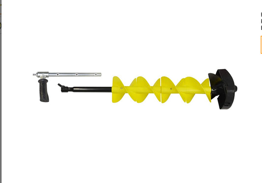 HT Enterprises E-Drill Auger Kit w/Eda-14 Adptr 6" Dia EDK-6
