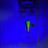 VMC Tingler Spoon 1/16 Glow Hot Perch