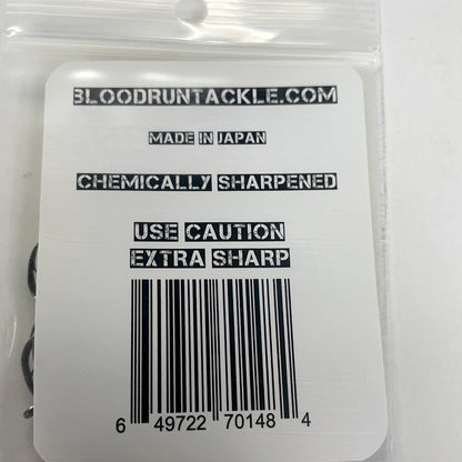 BloodRun RunTail Out  Hook Sz:1. 25Ct For Beads and Bags